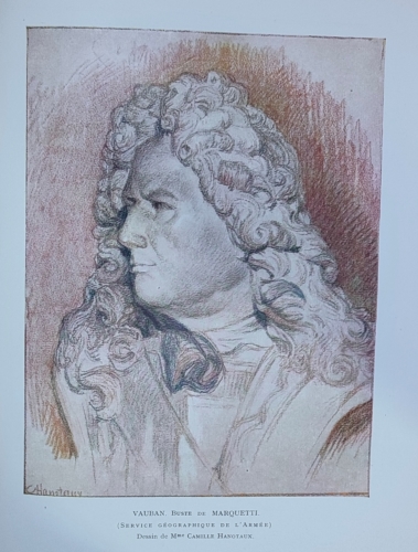 Illustration de Camille Hanotaux dans les tomes de l'histoire française -Vauban