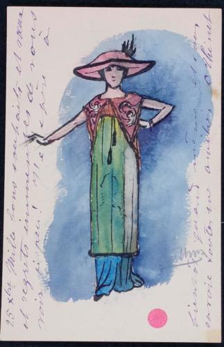 Dessin carte de voeux