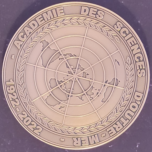 Médaille centenaire recto