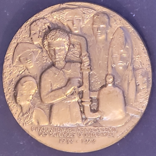 Médaille cinquantenaire bronze recto