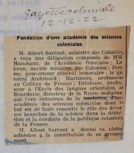 Revue de presse