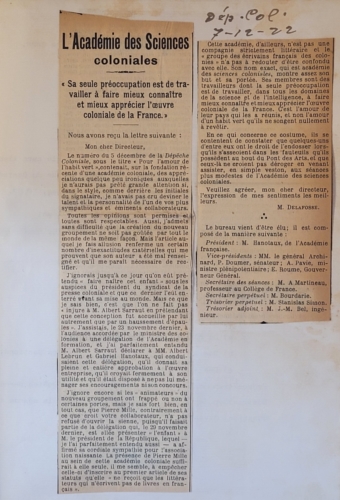 Revue de presse 